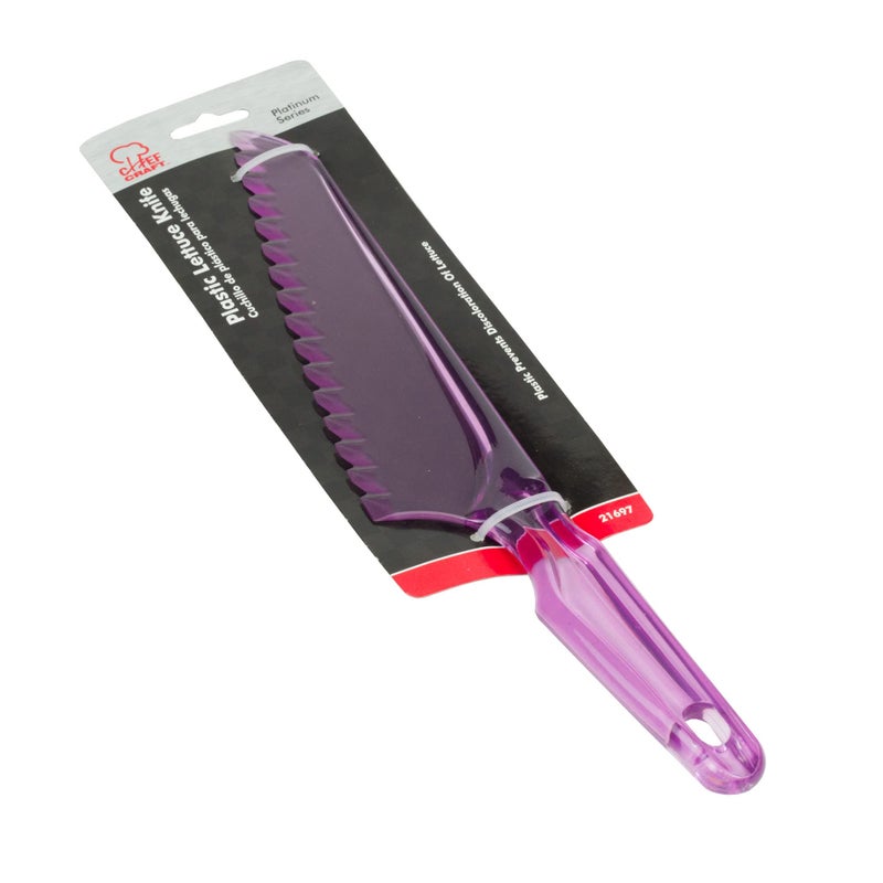 Chef Craft Select Plastic Lettuce Knife, 7 inch blade 12 inches in length, Color May Vary - Image 2